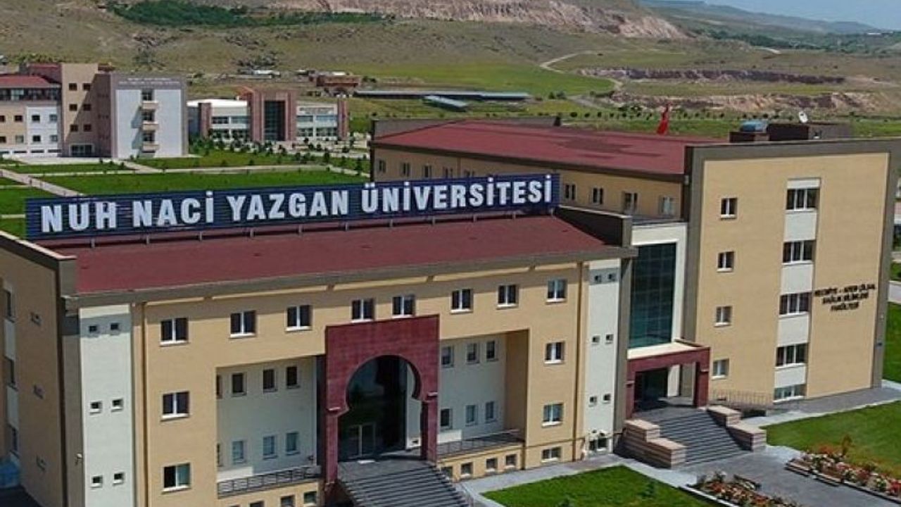 Nuh Naci Yazgan Üniversitesi Öğretim Üyesi alıyor