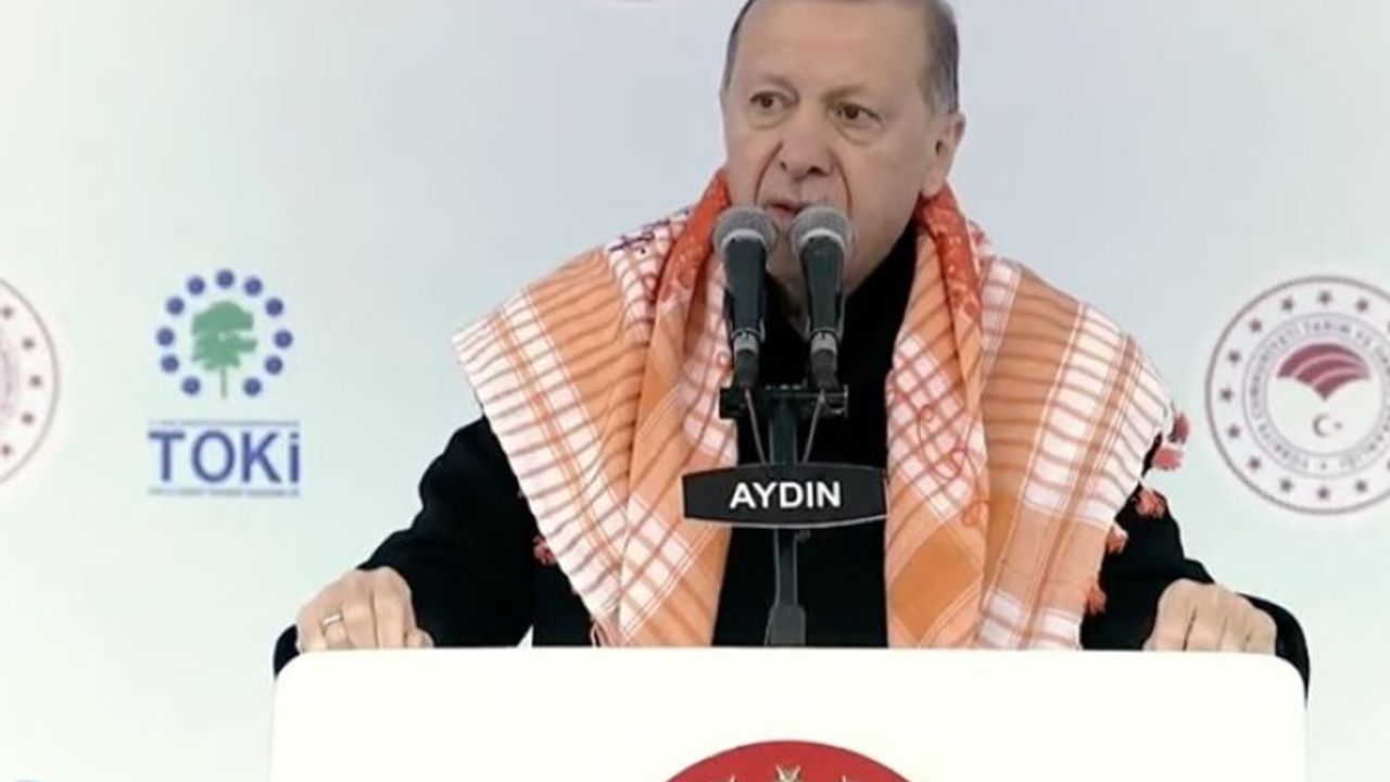  Cumhurbaşkanı Erdoğan Aydın'da konuştu 