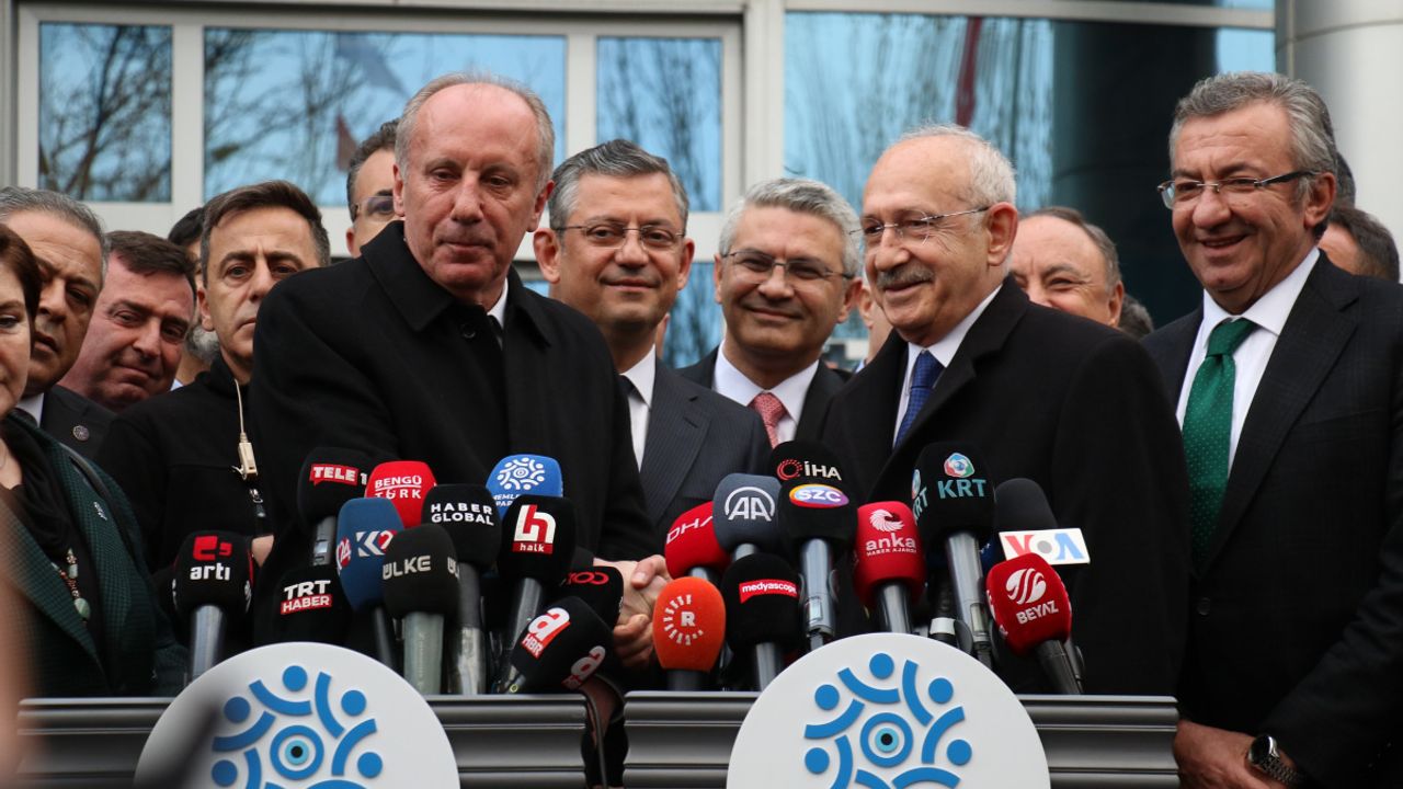 CHP lideri Kılıçdaroğlu, Muharrem İnce ile görüştü