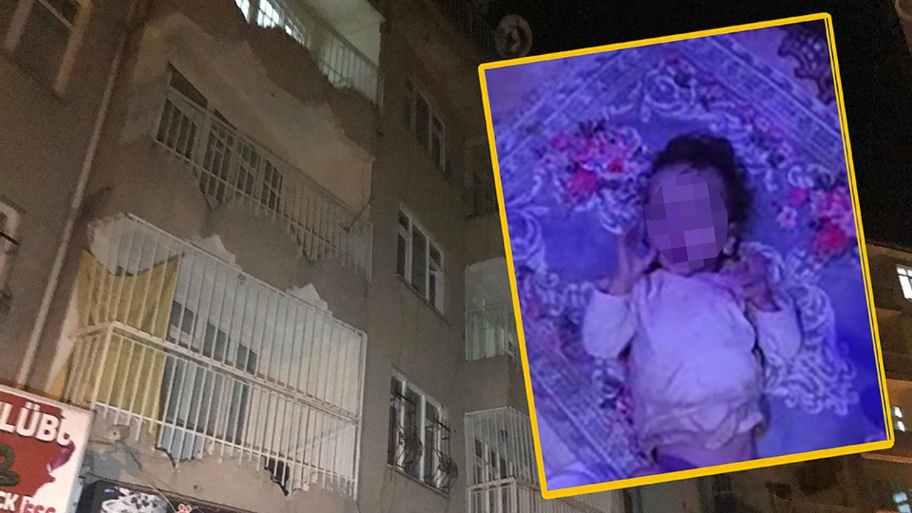Konya'da çöp evde 1,5 yaşında çocuk bulundu