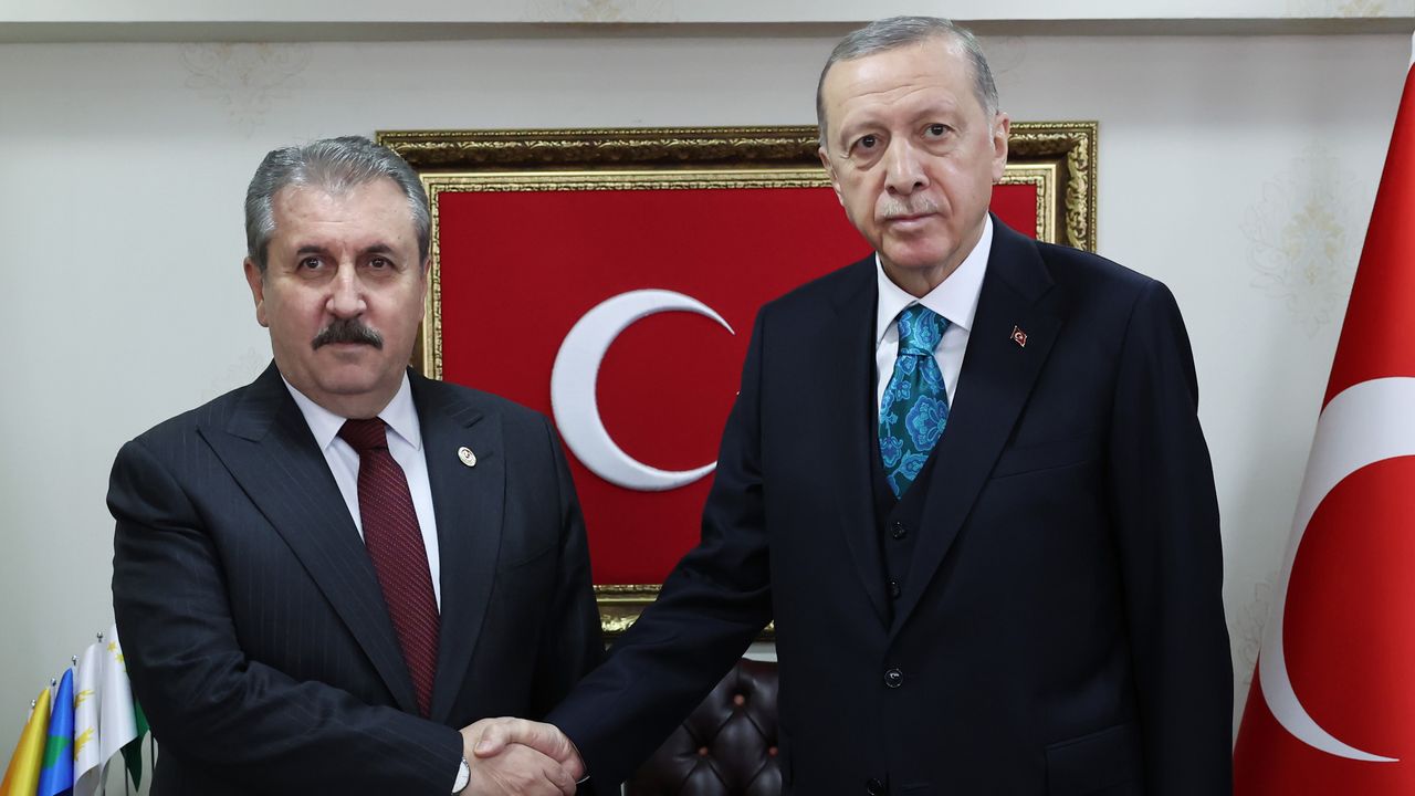 Erdoğan BBP Genel Başkanı Destici'yi ziyaret etti