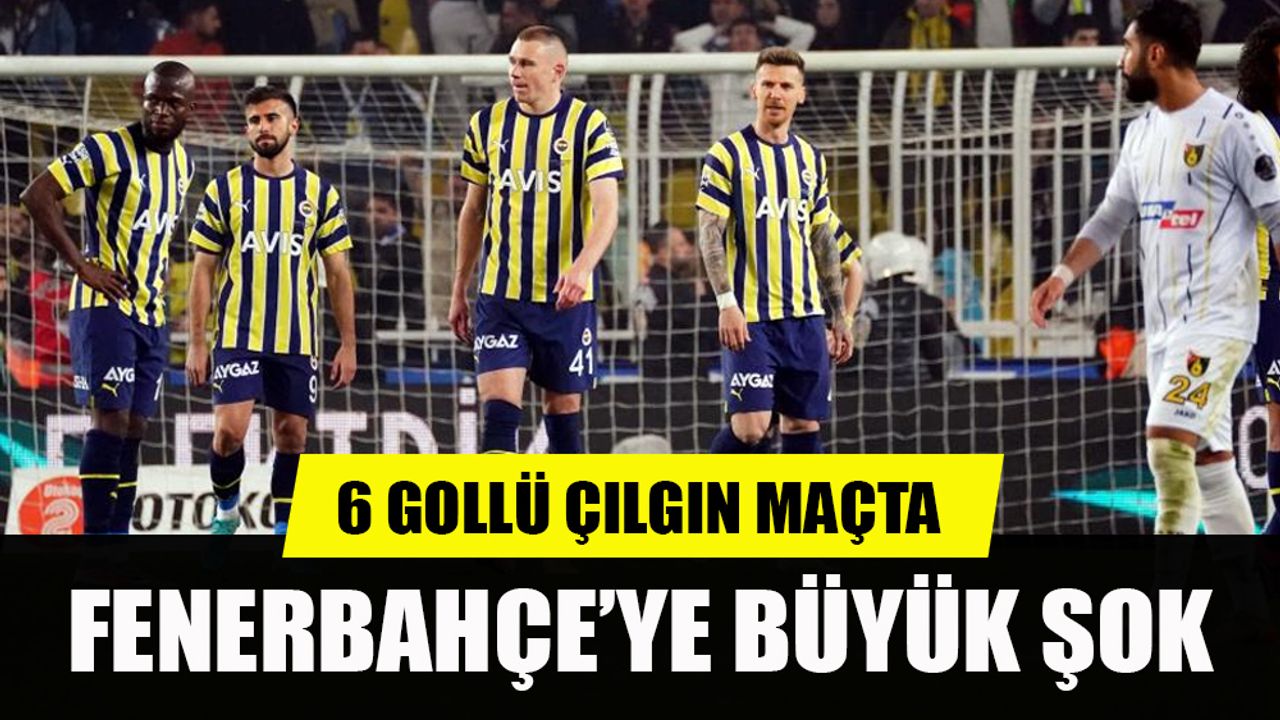 Kadıköy'de Fenerbahçe'ye büyük şok!