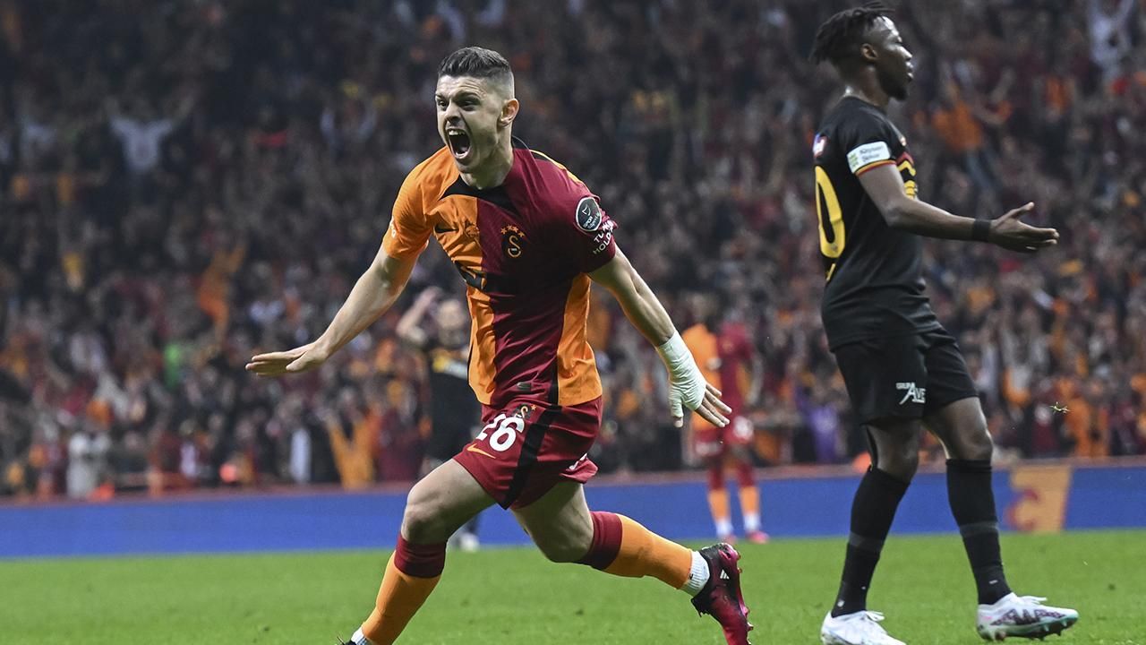 Galatasaray'da Rashica'nın performansı sevindiriyor