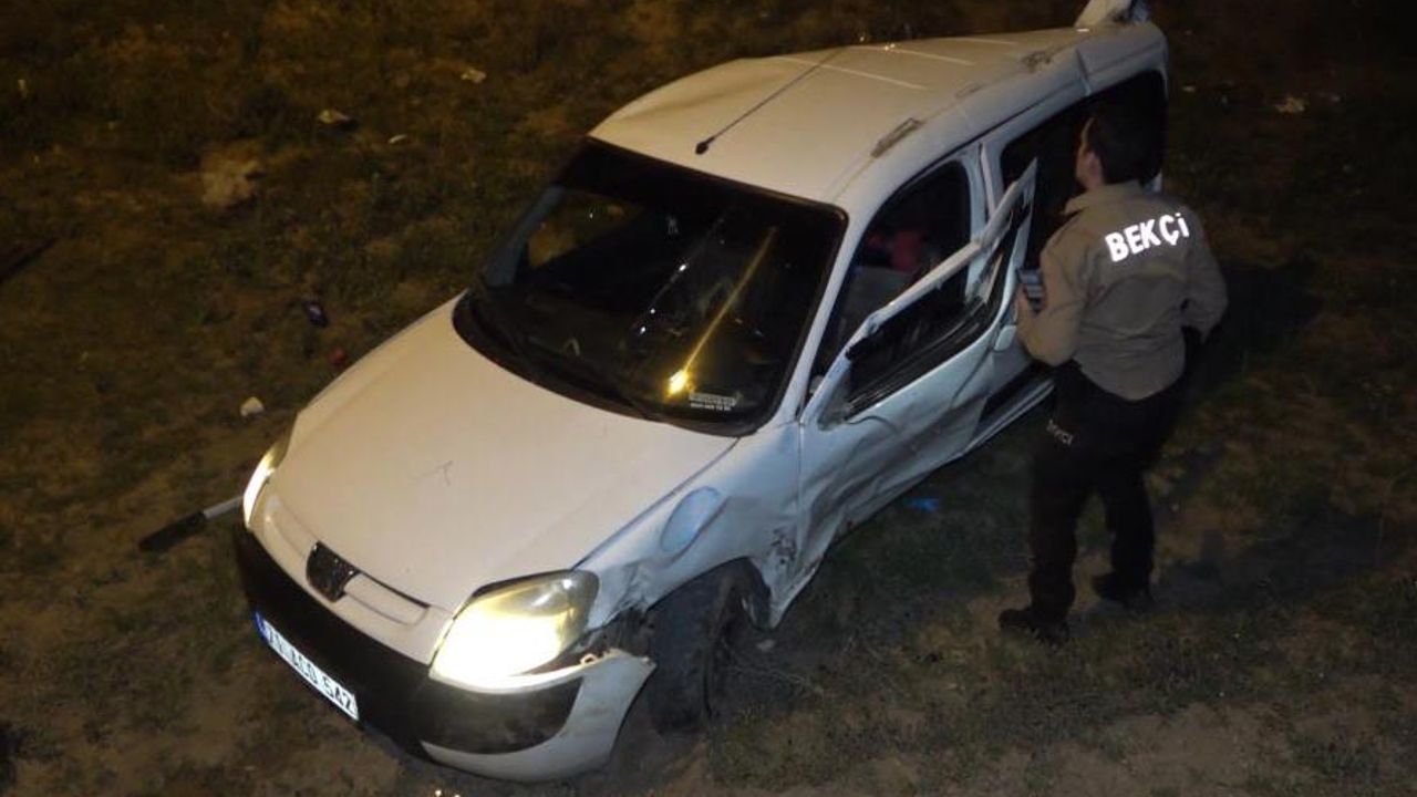Kırıkkale'de trafik kazası! 2 ağır yaralı
