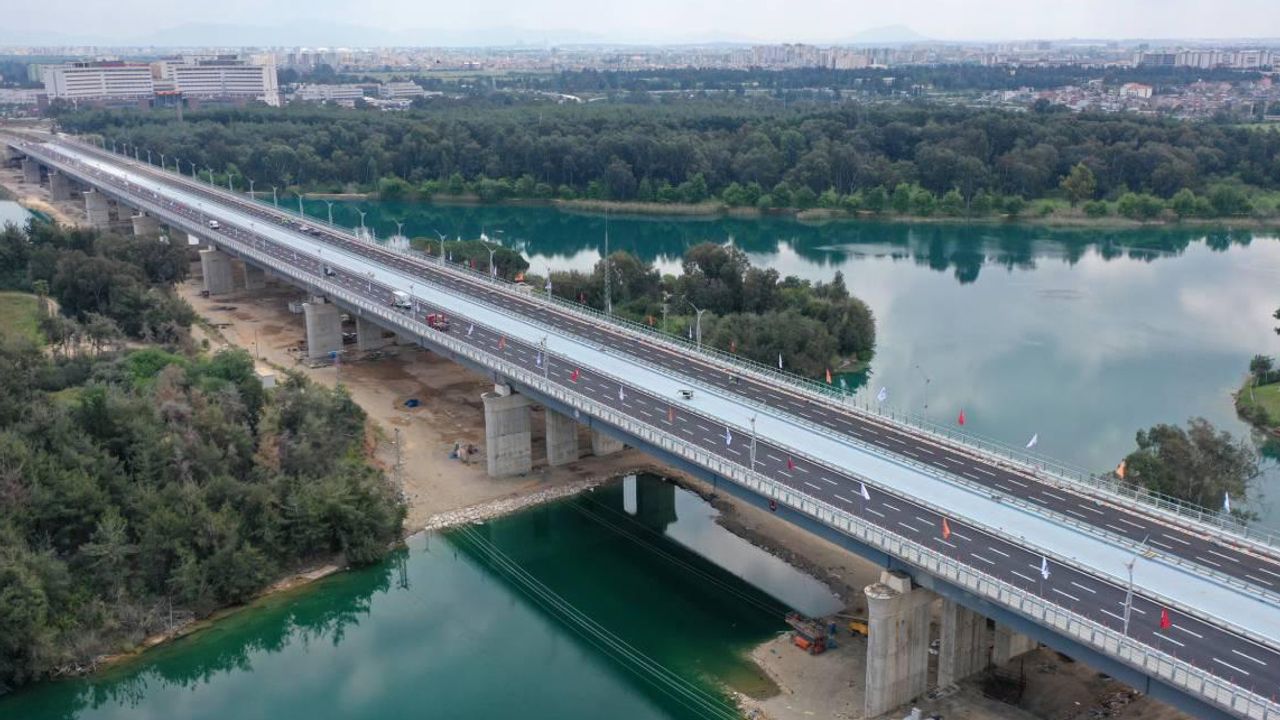 Türkiye'nin en büyük 4. köprüsü Adana'da açılıyor