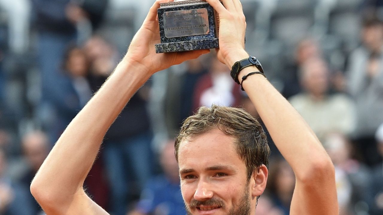 Roma Açık'ta şampiyon Medvedev oldu