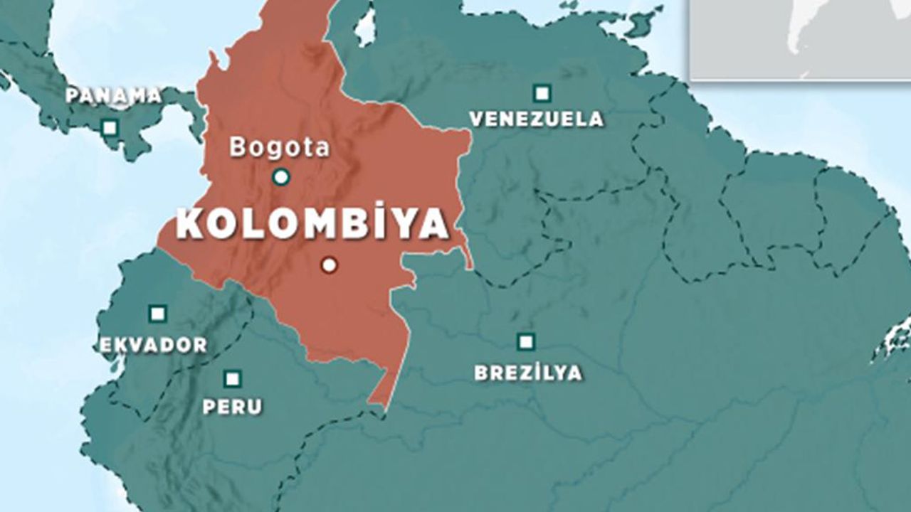 Kolombiya'da düşen uçakta mucizevi kurtuluş