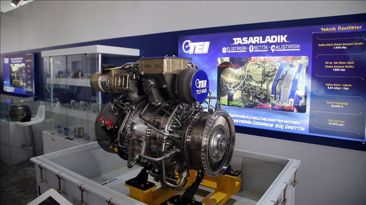 Milli üretim TEI'nin havacılık motorları TEKNOFEST'de boy gösterecek