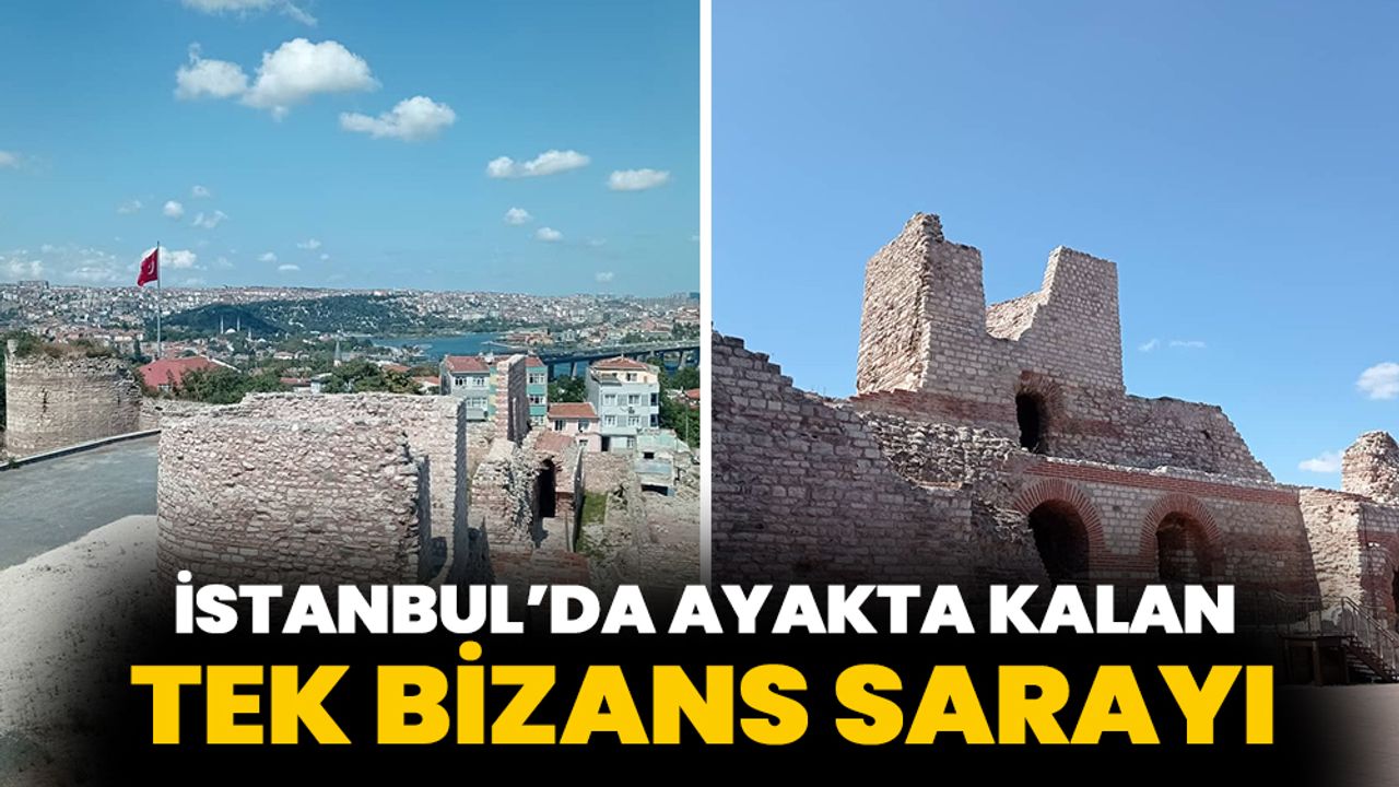 İstanbul’da ayakta kalan tek Bizans sarayı: Tekfur Sarayı