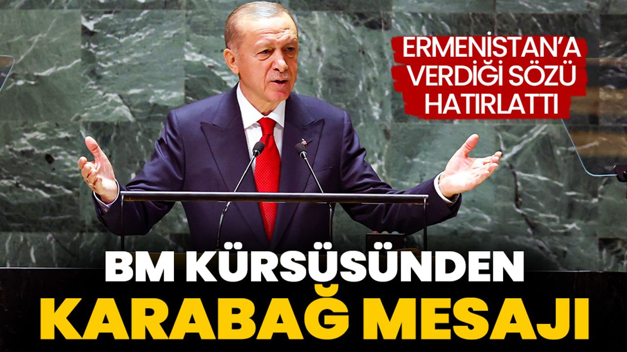Erdoğan BM Genel Kurulu'nda 13. kez konuşacak