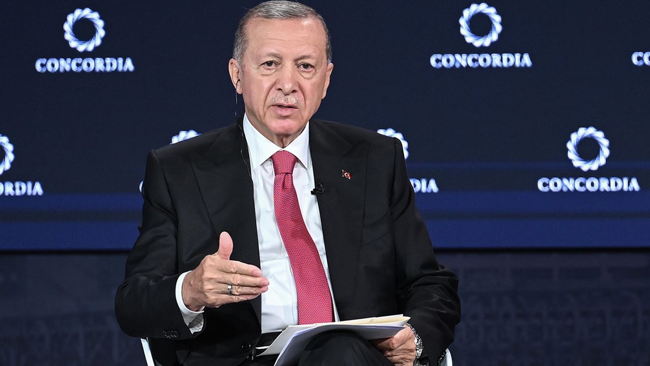 Cumhurbaşkanı Erdoğan ABD'de PBS kanalına konuştu!