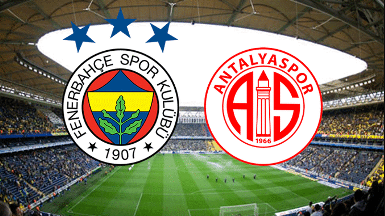 Fenerbahçe - Antalyaspor maçı saat 17.00’de beIN SPORTS 1'den canlı yayınlanacak