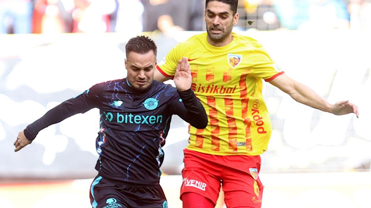 Adana Demirspor Kayseri ile puanları paylaştı