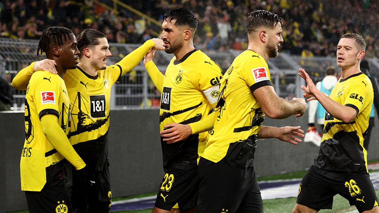Dortmund geriden gelip Borussia Mönchengladbach'ı devirdi