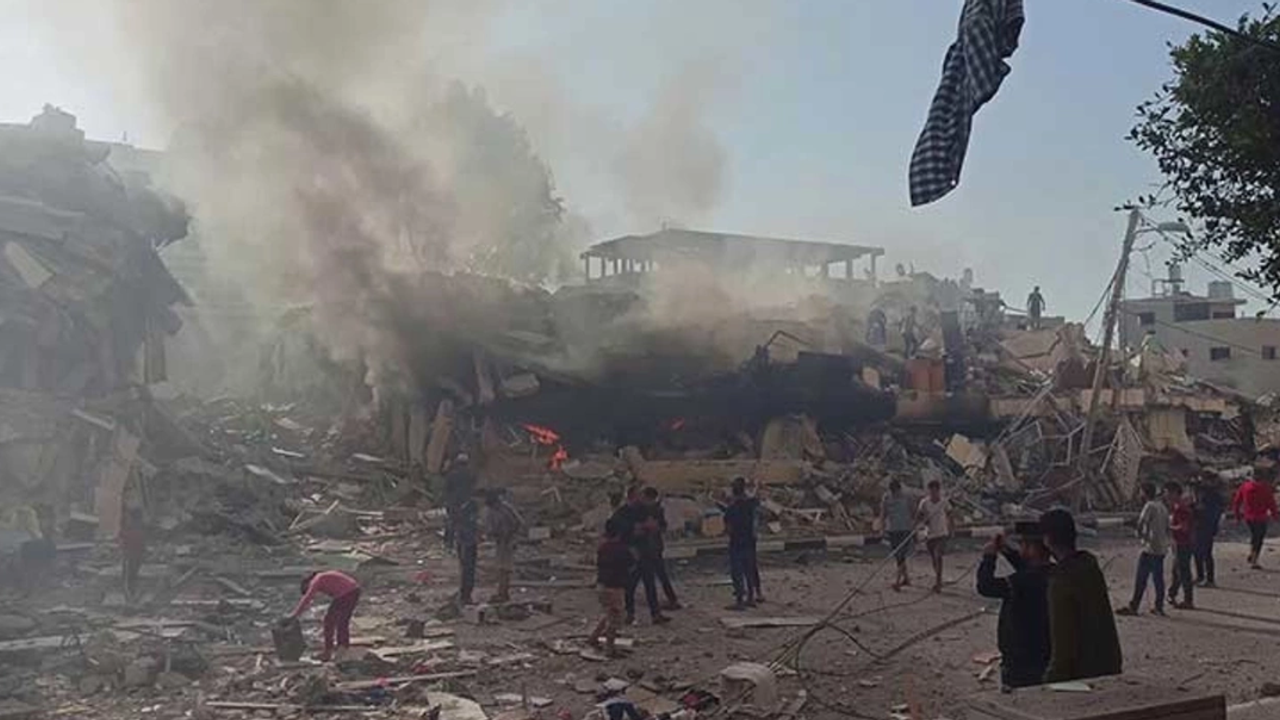 İsrail Han Yunus'u bombaladı! 28 kişi hayatını kaybetti