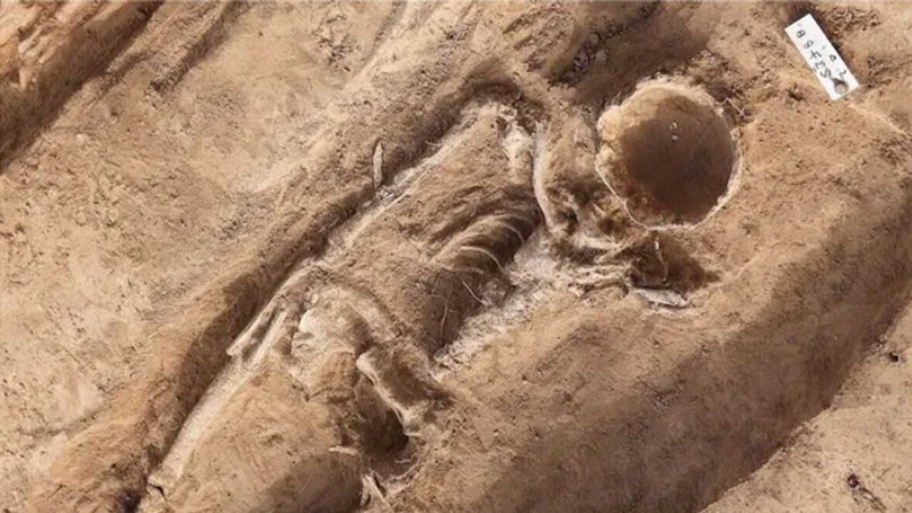 1000 yıllık kafatası arkeologları endişelendirdi!
