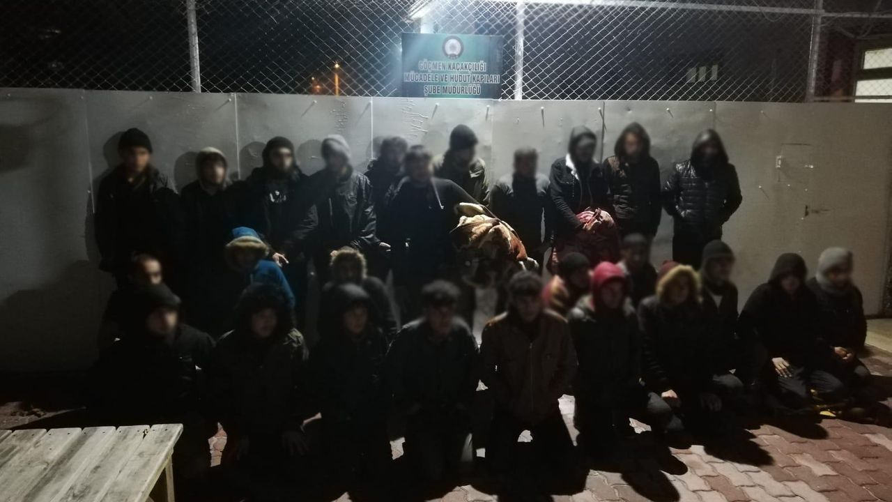Konya'da 28 düzensiz göçmen yakalandı 