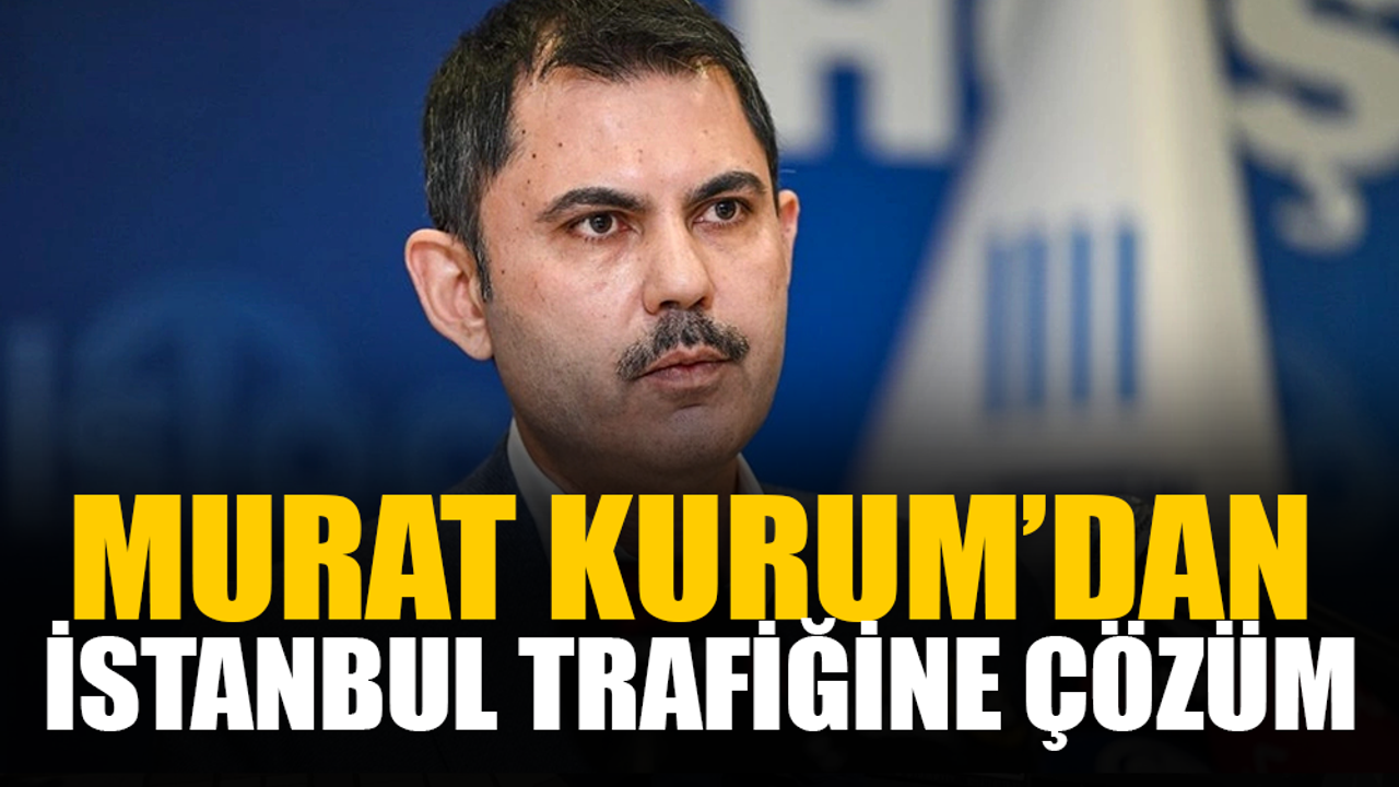 AK Parti İBB Başkan adayı Murat Kurum İstanbul trafik sorunlarına çözüm olacak vaatlerini sıraladı
