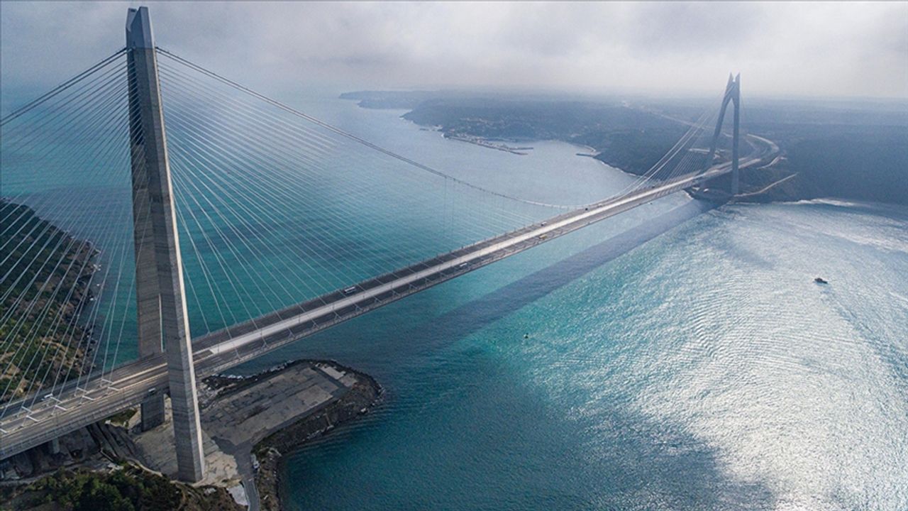 Yavuz Sultan Selim Köprüsü'nden geçecek demir yolu 120 kilometre uzunluğunda olacak