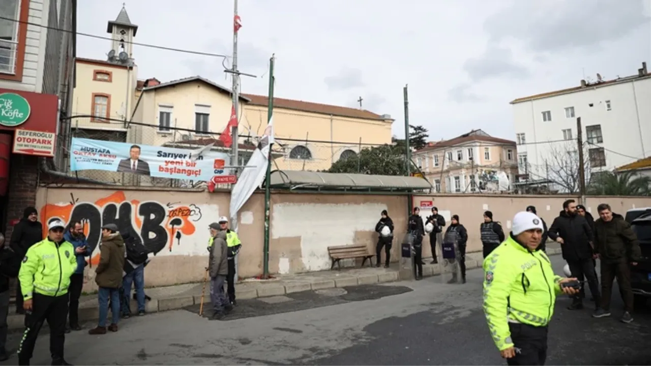 İstanbul'daki İtalyan kilisesine düzenlenen silahlı saldırıda 1 kişi gözaltına alındı