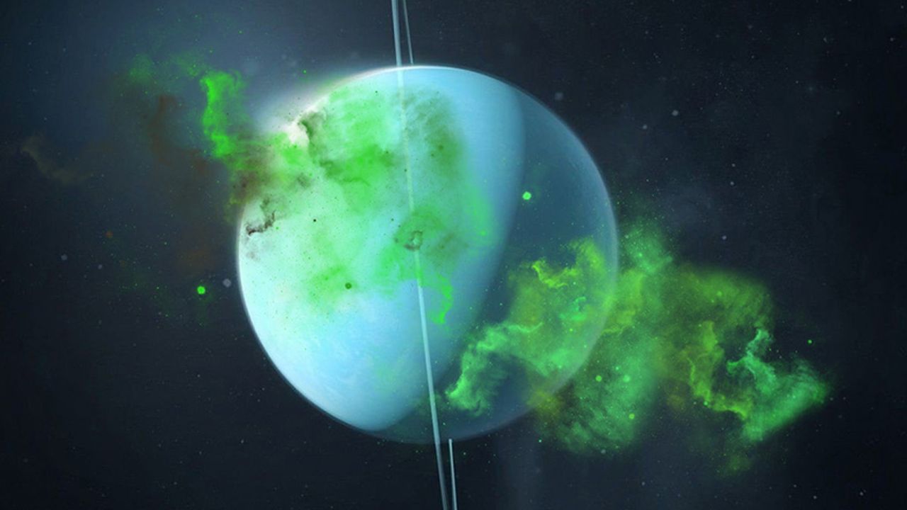 Bilim insanları Uranüs'ün nasıl koktuğunu ortaya koydu