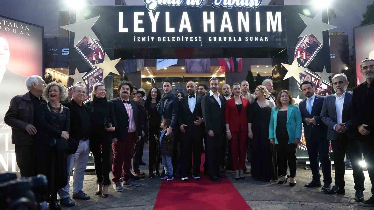 "Leyla Hanım" filmine görkemli gala