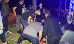 Düzce'de devrilen motosikletin sürücüsü ağır yaralandı