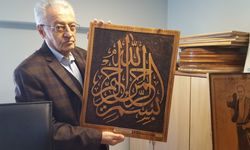 83 yaşında atıl ahşapları naht sanatıyla nakış gibi işliyor