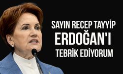 İYİ Parti lideri Akşener Cumhurbaşkanı Erdoğan'ı tebrik etti