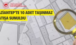 Gaziantep'te 10 adet taşınmaz satılacak