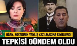 Soyadının yanlış yazılmasına çok sinirlenen Oğan'ın tutumu tepki çekti