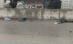 Ankara’da feci kaza: Otomobil takla attı