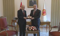 Mustafa Şentop Meclis Başkanlığını Devlet Bahçeli'ye devretti