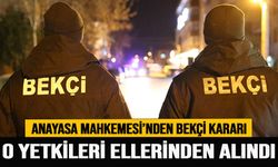 Anayasa Mahkemesi bekçilerin elle arama yetkisini iptal etti
