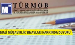 Mali Müşavirlik Sınavları Hakkında Duyuru