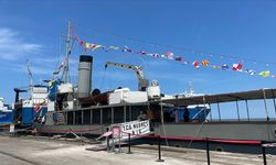 TCG Nusret N-16 Müze Gemisi Samsun'da ziyarete açıldı