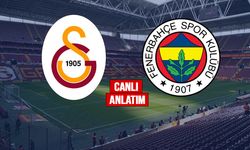 CANLI ANLATIM: İlk yarı sonucu: Galatasaray 1-0 Fenerbahçe