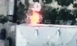 Ermeniler Ağdere'de evleri ateşe veriyor