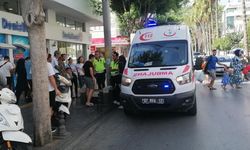 Motosiklet kazası korkuttu: 2 yaralı