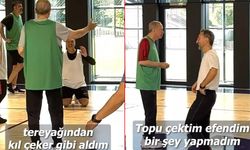 Cumhurbaşkanı Erdoğan’ın yeni basketbol görüntüleri! Diyaloglar gündem oldu