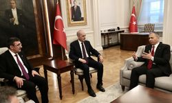 TBMM Başkanı Kurtulmuş, İçişleri Bakanı Yerlikaya'yı ziyaret etti