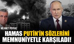 Filistinli grup Hamas Rusya lideri Putin’i takdir etti!