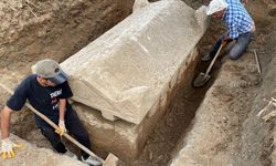 Aydın'dan 2000 bin yıl öncesine ait lahit bulundu