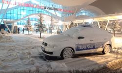 Sivas’ta Kar Yağışı Uçuşları Etkiledi
