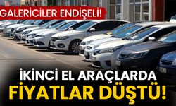 İkinci el araç fiyatları düştü: Galericiler Endişeli