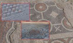 Bin 700 yıllık mozaiklerde inanılmaz detay: 3 boyutlu desenler!