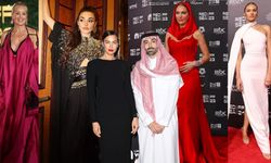 Suudi Arabistan'daki "sansürsüz" film festivalinden devrim gibi görüntüler! Ünlüler kıyafetleri ile şaşırttı