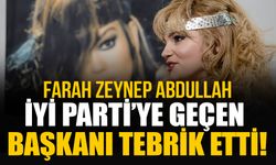 İYİ Parti’ye geçen Kazım Özgan’ı Farah Zeynep Abdullah böyle tebrik etti