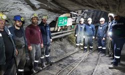 Maden işçileri yeni yıla yer altında çalışarak girdi