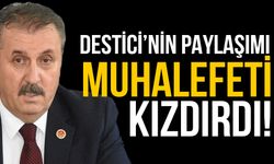 BBP lideri Mustafa Destici’nin ‘terör’ paylaşımına muhalefet tepki gösterdi!